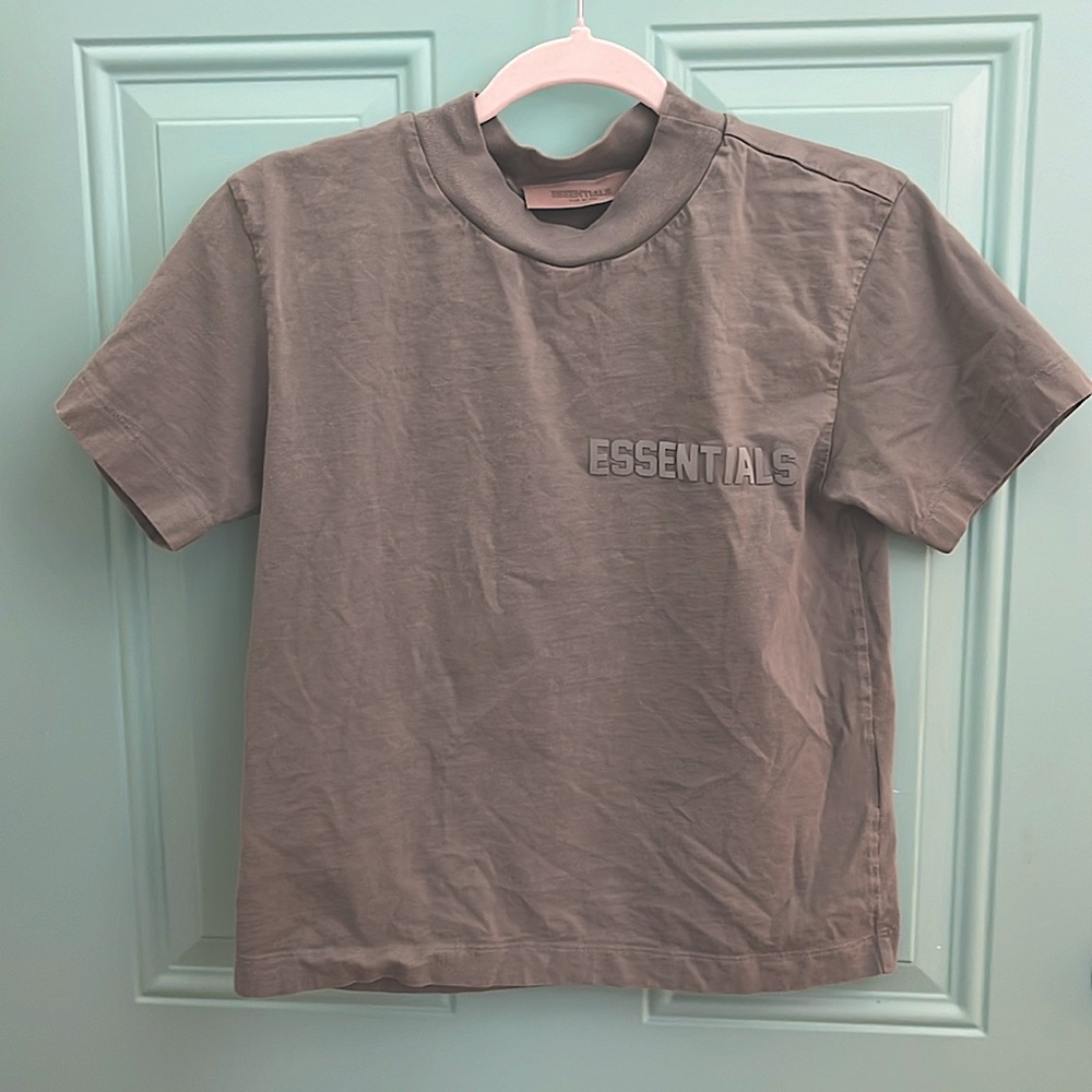 Essential TShirt Green-Gray Medium